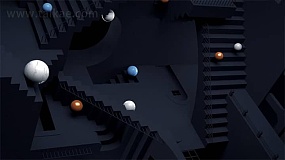 C4D教程-Creating 3D Compositions in Cinema 4D 电商三维场景制作合成教程(英文字幕)