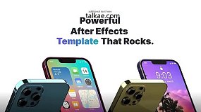 AE模板-App Promo Toolkit 手机模型APP手指滑屏产品宣传片头