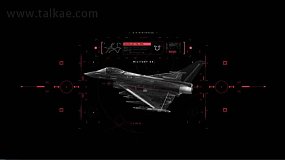 AE模板-Cyberpunk Military 赛博朋克风军事主题HUD元素和场景动画
