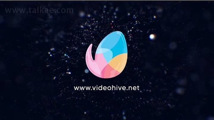 AE模板-Crystal Blast Logo 10秒震撼水晶钻石爆破LOGO演绎