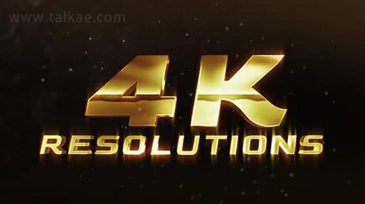 AE模板-Metallic Gold Logo 震撼金色金属质感文字标题LOGO演绎