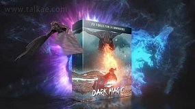 4K视频素材-Dark Magic Pack 227个黑暗魔法科幻能量冲击碰撞恶龙火焰法术打斗传送门烟雾