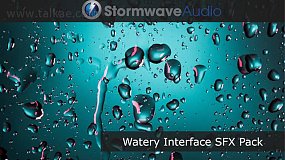 音效素材-GameDev Market Watery Interface Sound 25个天然水声水界面声音效果包
