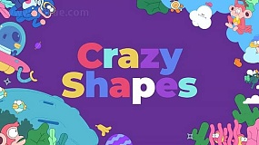 AE脚本-Crazy Shapes 1.1.1 图形绑定拉伸变形MG动画制作工具