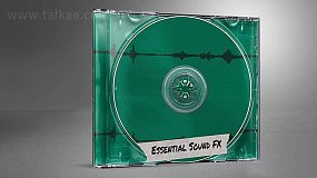 音效素材-Essential Sound Pack 225个实用故障冲击嗖嗖玻璃火焰快门音效