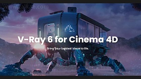 C4D插件-V-Ray 6.00.04 for Cinema 4D R21-2023 Win C4D高级渲染器插件