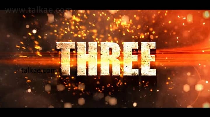 AE模板-Cinematic Countdown 大气粒子数字倒计时史诗电影开场片头