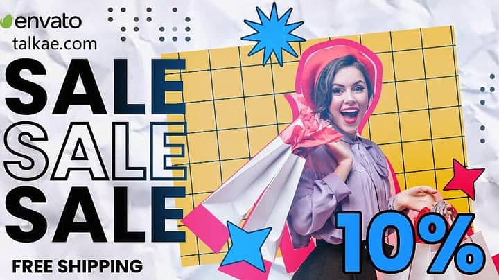 PR模板-Discount Sale Product Promo 时尚动感产品促销广告宣传图文展示