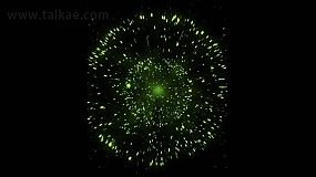 竖屏烟花礼花06