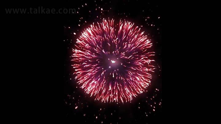 竖屏烟花礼花09