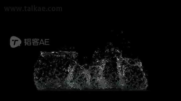 水花飞溅慢动作3