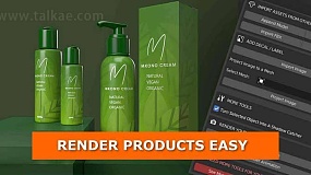 Blender插件-Product Rendering Tools V1.0.1 产品快速渲染插件