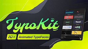 AE脚本-Aescripts TypoKit V1.1.2 AE文字MG动画预设+使用教程