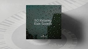 音效素材-Beach Rain Sounds 50种舒缓的雨篝火自然鸟虫之声