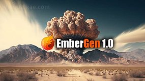CG软件-EmberGen 1.0.0 Win 实时模拟烟雾火焰爆炸流体特效三维软件