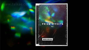 视频素材-Prism Effects Pro 6K复古优雅彩色棱镜光晕彩虹散景炫光叠加动画