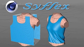 C4D插件-Syflex For Cinema 4D 2023 布料动画模拟插件