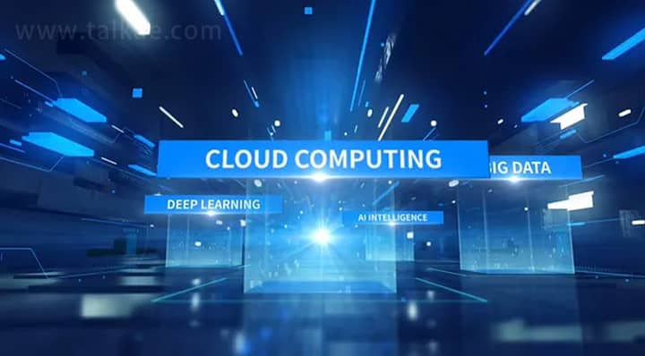 AE模板-Tech Tunnel Title 科技感隧道图文展示文字标题宣传片头