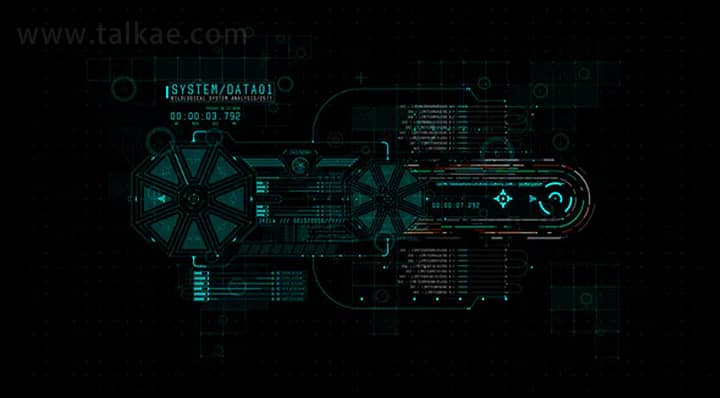 AE模板-HUD Info System 1 科技感HUD信息图表战争游戏UI界面元素