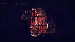 AE模板-The Last of Us Logo 红色文字标题LOGO演绎电影开场片头