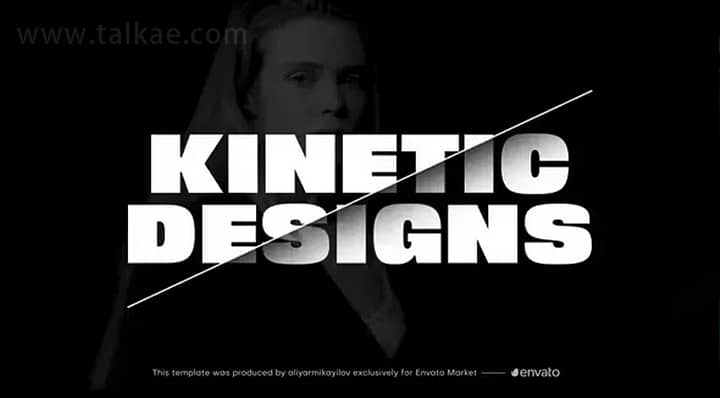 AE模板-Text Animation 时尚广告媒体文本标题排版动画