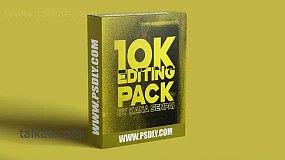 AE素材-10K Editing Pack by Kana Senpai 视频剪辑音效视频素材调色预设特效包