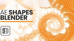 AE脚本-AE Shapes Blender 1.0.2 Win 形状图形路径偏移混合循环动画制作+使用教程