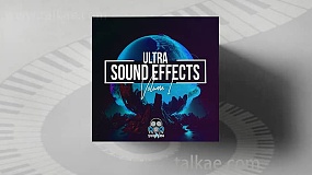 音效素材-Ultra Sound 破坏超声波合成打击乐音效