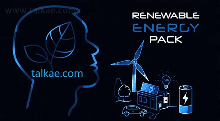 AE模板-Renewable Energy Pack 200多种生态环保可再生能源动画元素包