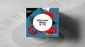 音效素材-Multiton Bits ACdrums Beats and FX 现代打击乐复古原声鼓样音效