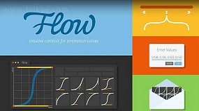 AE脚本-Flow v1.5.1 Win 关键帧缓入缓出曲线调节工具