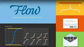 AE脚本-Flow v1.5.1 Win 关键帧缓入缓出曲线调节工具