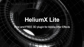 AE插件-Helium V7.0 Win 新一代三维模型运动图形动画+使用教程