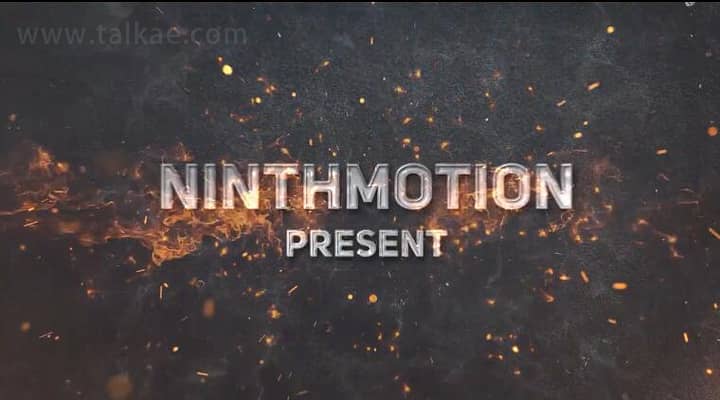 AE模板-The Movie Trailer Intro 撞击爆炸特效文字标题电影宣传片头