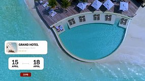 AE模板-Hotel Booking 假日旅游风景酒店预订活动介绍宣传片头