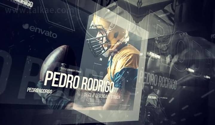 AE模板-Hall Of Fame 三位科技感图文展示历史时间线幻灯片概念宣传片头