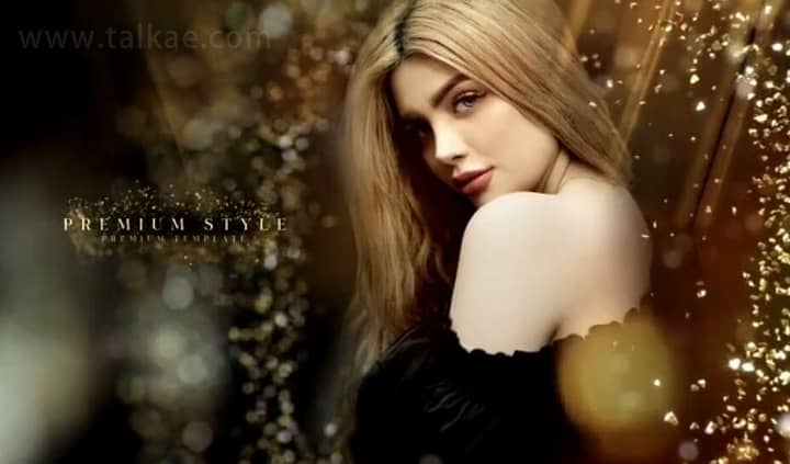 AE模板-Real Luxury 奢华粒子光斑图文展示颁奖典礼开场片头