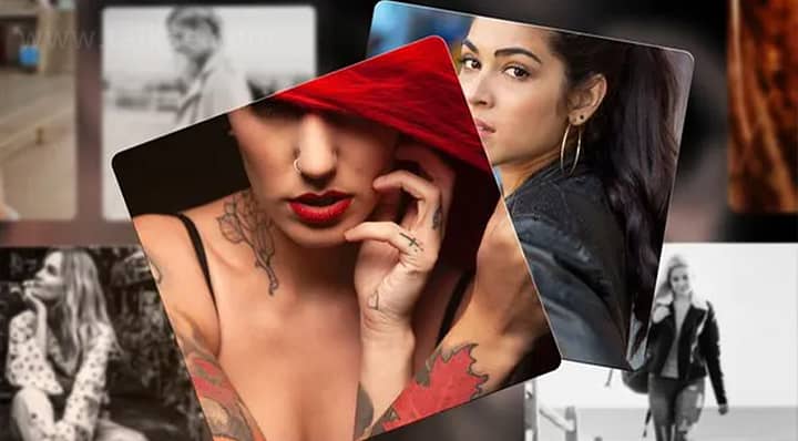 AE模板-Photo Slideshow 时尚照片展示电子相册回忆录幻灯片