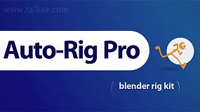 Blender插件-Auto-Rig Pro V3.68.47+Quick Rig 三维人物角色动作自动绑定