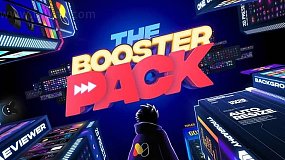 AE脚本-Booster Pack 3000种社交媒体图形标题排版转场音效背景图标动画预设