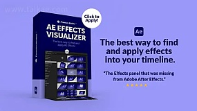 AE脚本-AE Effects Visualizer 290种视觉特效可视化预设+使用教程