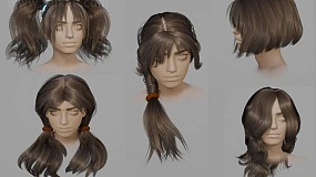 Blender插件-Hair Tool v3.2.0 头发生成制作工具