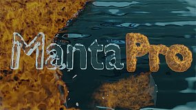 Blender插件-Manta Pro V1.2.1 流体特效模拟插件