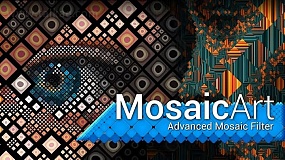 AE插件-MosaicArt v1.1.1a Win 高级马赛克动态平铺视觉特效