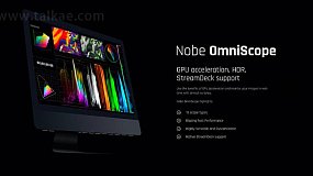 AE/PR/达芬奇/OFX视频调色万能示波器插件 Nobe OmniScope v1.10.114 Win