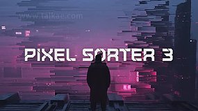 AE/PR插件-Pixel Sorter 3 像素方向拉伸分离特效插件+使用教程