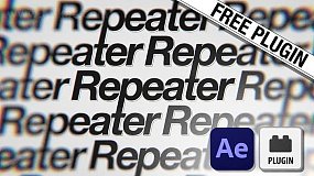 AE插件-Repeater v1.0.3 Win 复制任意图层矩阵排列重复镜像偏移动画+使用教程