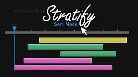 AE脚本-Stratify v1.4 图层偏移交错排列工具+使用教程