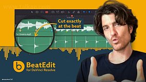 达芬奇插件-BeatEdit v1.2.001 自动卡点音乐节拍标记鼓点剪辑+使用教程