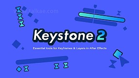 AE扩展-Keystone v2.0.2 关键帧复制粘贴对齐镜像伸缩控制汉化版